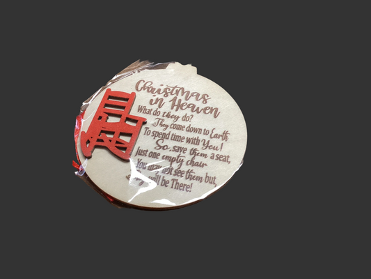 Christmas in Heaven Ornament