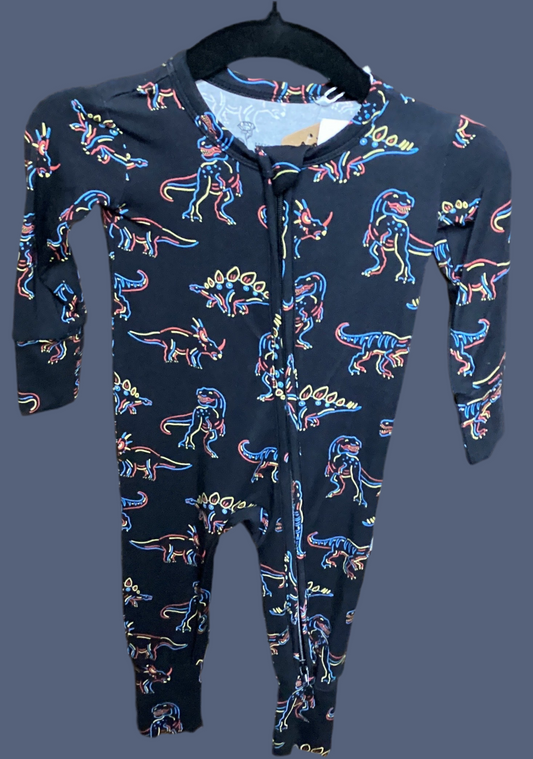 Dinosaur Bamboo Zippie