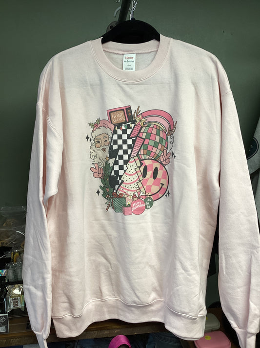 Pink Christmas Crew