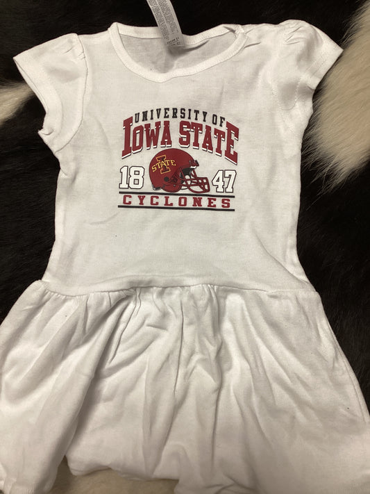 Iowa state toddler dress