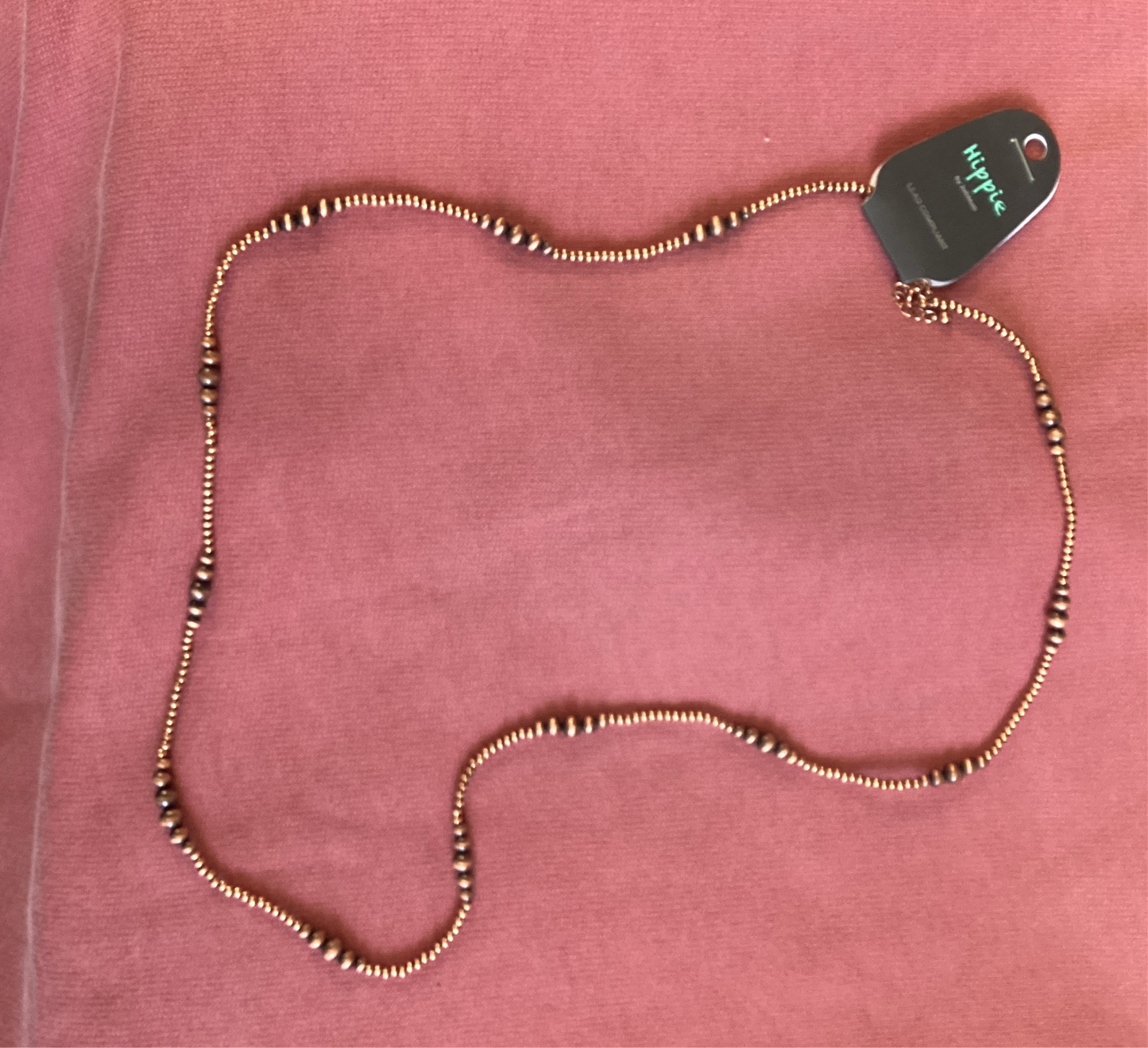 Hippie Bronze Necklace