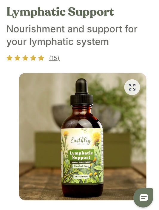 Earthly Lymphatic Support 4oz