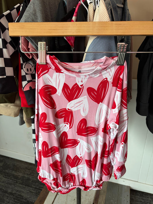 Valentines Romper