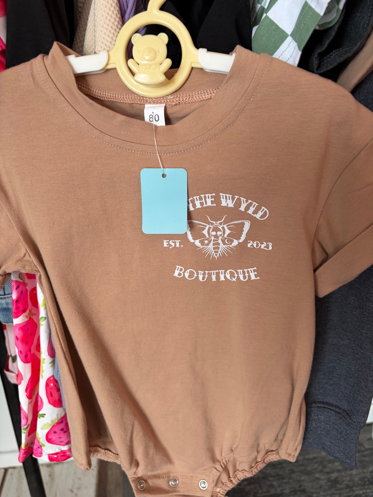 In the Wyld Tan Romper