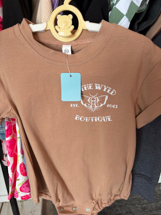 In the Wyld Tan Romper