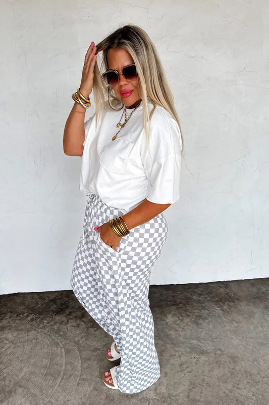 Checkered Pants
